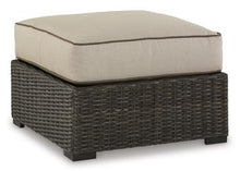 Load image into Gallery viewer, Coastline Bay Outdoor Ottoman with Cushion