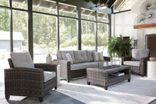 Load image into Gallery viewer, Cloverbrooke 4-Piece Outdoor Conversation Set - Ego Home Furniture
