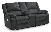 Load image into Gallery viewer, Draycoll Power Reclining Loveseat with Console - Ego Home Furniture