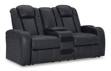 Load image into Gallery viewer, Fyne-Dyme Power Reclining Loveseat with Console - Ego Home Furniture