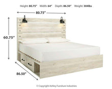 Load image into Gallery viewer, Cambeck Bed with 4 Storage Drawers