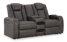 Load image into Gallery viewer, Fyne-Dyme Power Reclining Loveseat with Console - Ego Home Furniture