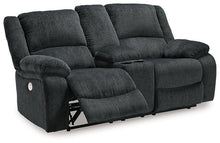 Load image into Gallery viewer, Draycoll Power Reclining Loveseat with Console - Ego Home Furniture