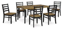 Load image into Gallery viewer, Blondon Dining Table and 6 Chairs (Set of 7) - Ego Home Furniture