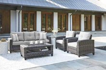Load image into Gallery viewer, Cloverbrooke 4-Piece Outdoor Conversation Set - Ego Home Furniture