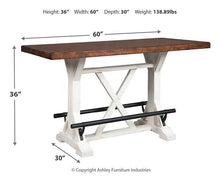 Load image into Gallery viewer, Valebeck Counter Height Dining Table - Ego Home Furniture