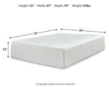 Load image into Gallery viewer, Chime 12 Inch Memory Foam Mattress in a Box - Ego Home Furniture