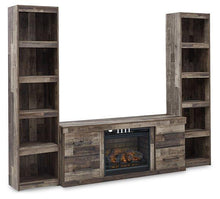 Load image into Gallery viewer, Derekson 3-Piece Entertainment Center with Electric Fireplace image