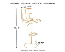 Load image into Gallery viewer, Bellatier Adjustable Height Bar Stool - Ego Home Furniture
