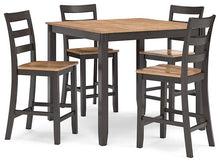 Load image into Gallery viewer, Gesthaven Counter Height Dining Table and 4 Barstools (Set of 5) - Ego Home Furniture