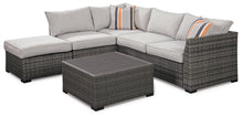Load image into Gallery viewer, Cherry Point 4-piece Outdoor Sectional Set image
