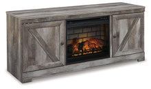 Load image into Gallery viewer, Wynnlow 63" TV Stand with Electric Fireplace image
