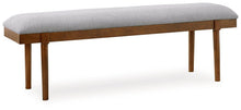 Load image into Gallery viewer, Lyncott 59" Upholstered Dining Bench image