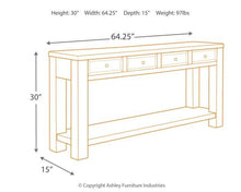 Load image into Gallery viewer, Gavelston Sofa/Console Table - Ego Home Furniture
