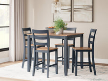 Load image into Gallery viewer, Gesthaven Counter Height Dining Table and 4 Barstools (Set of 5) - Ego Home Furniture