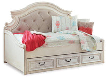 Load image into Gallery viewer, Realyn Daybed with 1 Large Storage Drawer image