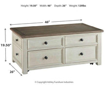 Load image into Gallery viewer, Bolanburg Coffee Table with Lift Top