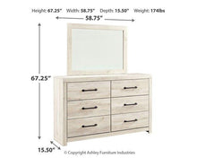 Load image into Gallery viewer, Cambeck Dresser and Mirror - Ego Home Furniture