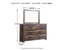 Load image into Gallery viewer, Drystan Dresser and Mirror - Ego Home Furniture