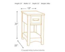 Load image into Gallery viewer, Breegin Chairside End Table