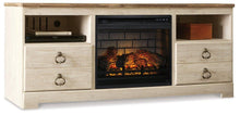Load image into Gallery viewer, Willowton 64" TV Stand with Electric Fireplace image