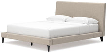 Load image into Gallery viewer, Cielden Upholstered Bed with Roll Slats