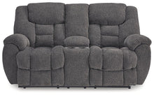 Load image into Gallery viewer, Foreside Reclining Loveseat with Console - Ego Home Furniture