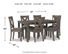 Load image into Gallery viewer, Caitbrook Dining Table and Chairs (Set of 7) - Ego Home Furniture