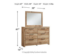 Load image into Gallery viewer, Hyanna Dresser and Mirror - Ego Home Furniture