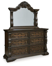 Load image into Gallery viewer, Maylee Dresser and Mirror image