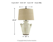 Load image into Gallery viewer, Emelda Table Lamp - Ego Home Furniture