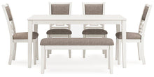 Load image into Gallery viewer, Erinberg Dining Table and 4 Chairs and Bench (Set of 6) - Ego Home Furniture