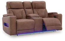 Load image into Gallery viewer, Clean-Slate Power Reclining Loveseat with Console - Ego Home Furniture