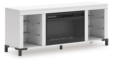 Load image into Gallery viewer, Brollevi 60" TV Stand with Electric Fireplace