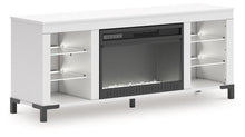 Load image into Gallery viewer, Brollevi 60" TV Stand with Electric Fireplace