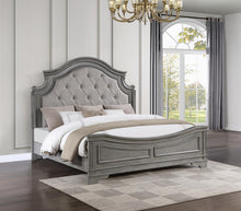 Load image into Gallery viewer, B112 Gray Rustic Bed