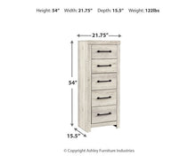 Load image into Gallery viewer, Cambeck Narrow Chest of Drawers