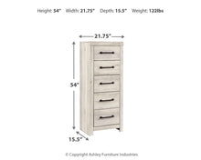 Load image into Gallery viewer, Cambeck Narrow Chest of Drawers