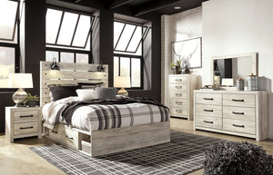 Cambeck Bed with 4 Storage Drawers