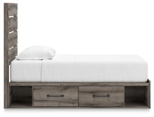 Load image into Gallery viewer, Graystorm Bed with Storage