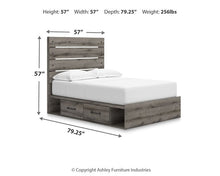 Load image into Gallery viewer, Graystorm Bed with Storage - Ego Home Furniture
