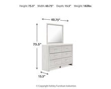 Load image into Gallery viewer, Altyra Dresser and Mirror - Ego Home Furniture