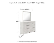Load image into Gallery viewer, Altyra Dresser and Mirror - Ego Home Furniture