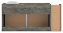 Load image into Gallery viewer, Frandern Loft Bed with Bookcase Storage