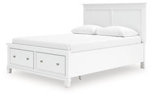 Load image into Gallery viewer, Fortman Panel Storage Bed