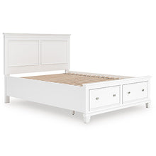 Load image into Gallery viewer, Fortman Panel Storage Bed
