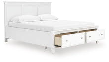 Load image into Gallery viewer, Fortman Panel Storage Bed