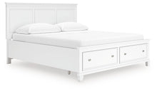 Load image into Gallery viewer, Fortman Panel Storage Bed