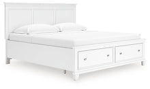Load image into Gallery viewer, Fortman Panel Storage Bed