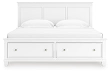 Load image into Gallery viewer, Fortman Panel Storage Bed